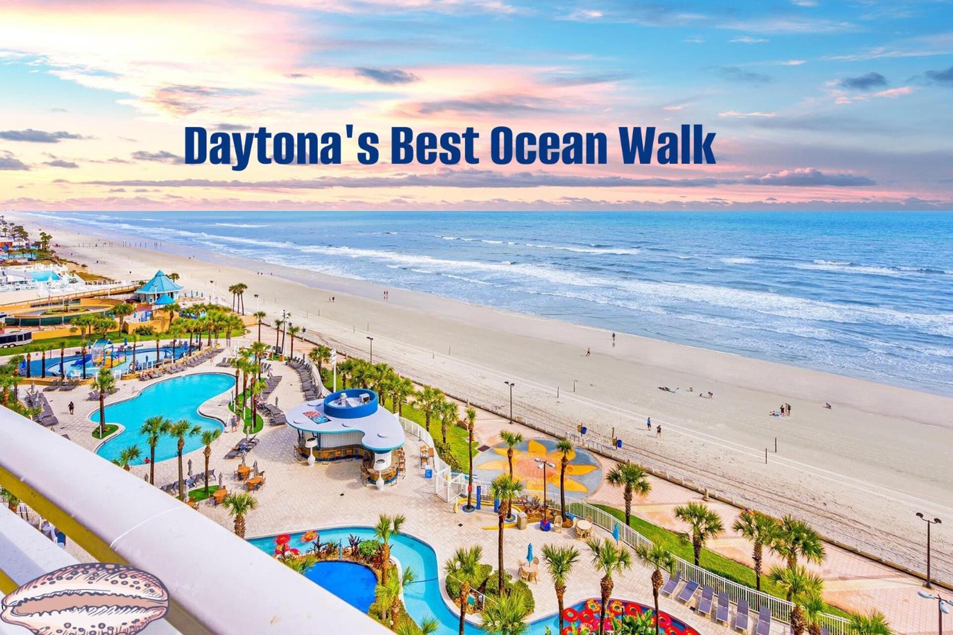 3 Bedroom Oceanfront Jacuzzi Wyndham Ocean Walk - Live Your Bucket List 2125 Daytona Beach Exterior foto